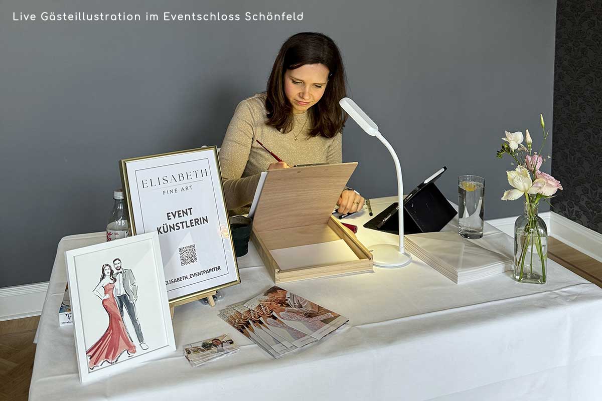 Elisabeth fine art – Live Hochzeits- & Eventmalerei für Berlin und Brandenburg