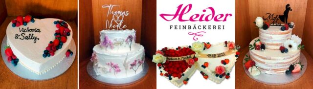 Feinbäckerei Heider - Hochzeitstorten in Berlin und Brandenburg