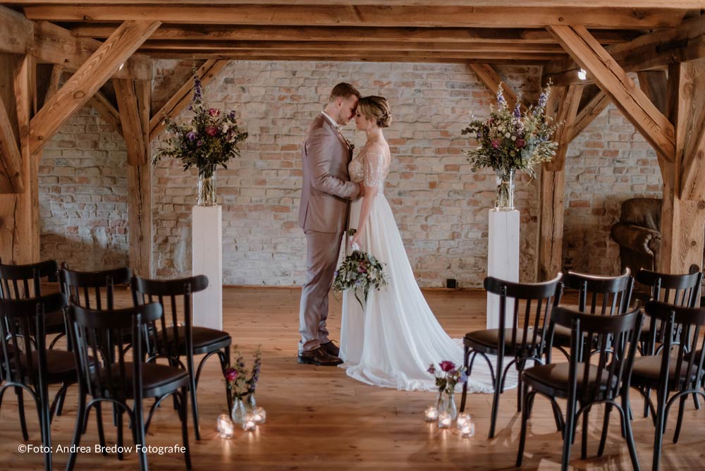 Heiraten im Kornspeicher Storchenhof Blumenow