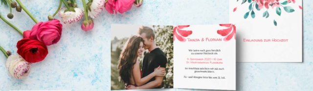 Hochzeitskarten online bestellen