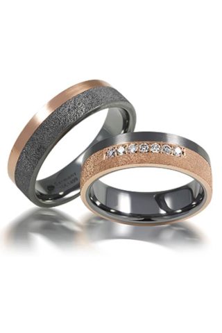Tantal-Trauringe für ihre Hochzeit